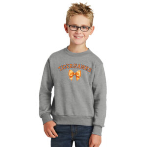 Tigerhawk PIE Youth Fleece Crewneck Sweatshirt-Athletic Heather
