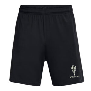 Clinton MS Wrestling Under Armour Men’s UA Tech Vent 7″ pocketed  Shorts-Black