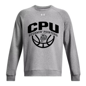 CPU BB Under Armour UA Rival Fleece Crewneck Sweatshirt-Castle Rock Heather