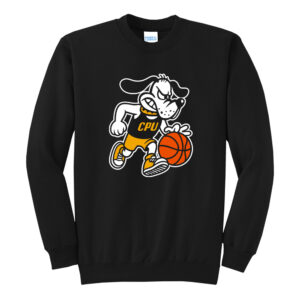 CPU BB Unisex Fleece Crewneck Sweatshirt-Black