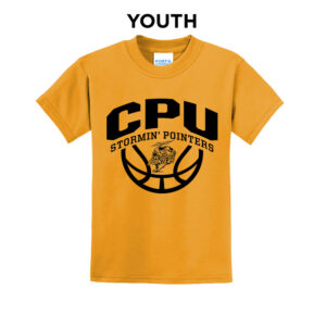 CPU  BB Youth Short Sleeve Tee-Gold