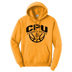 CPU BB Unisex Fleece Hooded Sweatshirt-Gold