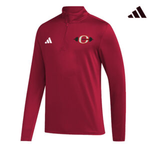 Clinton Strength Adidas 1/2 zip golf jacket – Power Red
