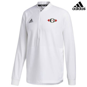 Clinton Strength Adidas Under The Lights Long Sleeve 1/4 Zip – White (S, M, XL)