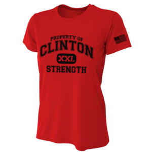 Clinton Strength Women’s Cooling Performance Crew-Scarlet