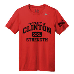 Clinton Strength Nike Team rLegend Tee Adult-University Red