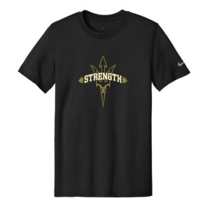 Clinton Strength Nike Swoosh Sleeve rLegend Tee Men-Black
