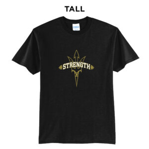 Clinton Strength Tall Short Sleeve Tee-Black