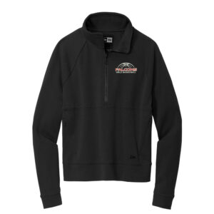 DW Girls Basketball New Era Ladies STS 1/2-Zip-Black