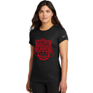 DW Girls Basketball Nike Women’s Swoosh Sleeve rLegend Tee-Black