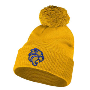 DN Soccer Adidas Solid Cuffed Pom Beanie Stocking Cap – Collegiate GOLD