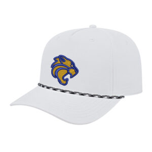 DN Soccer Cap America Athletic Rope Cap-White/White/Black