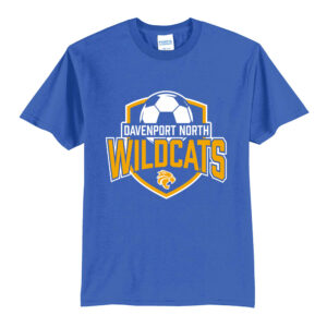 DN Soccer Unisex Basic Short Sleeve Tee-Royal
