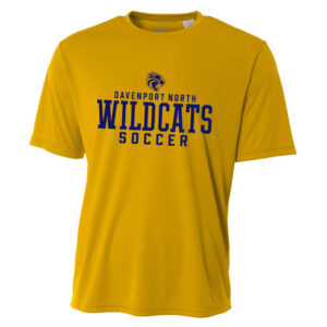 DN Soccer Adult Cooling Performance Tshirt -Gold