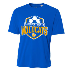 DN Soccer Adult Cooling Performance Tshirt -Royal
