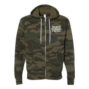 Dance Twirl Minnesota Independent Unisex Trading Co.Unisez  Full-Zip Hooded Sweatshirt-Forest Camo