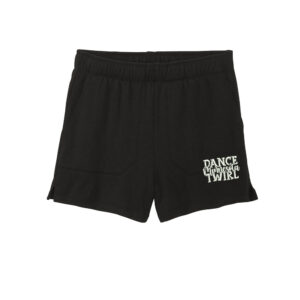 Dance Twirl Minnesota District Women’s Perfect Tri Fleece Short-Black