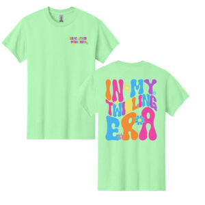 Dance Twirl Minnesota Unisex Cotton Short Sleeve Tee-Mint Green