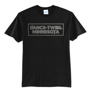Dance Twirl Minnesota Unisex Short Sleeve Tee-Black