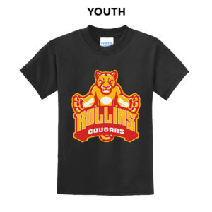Edna Rollins Youth Short Sleeve Tee-Black