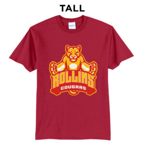 Edna Rollins Tall Short Sleeve Tee-Red