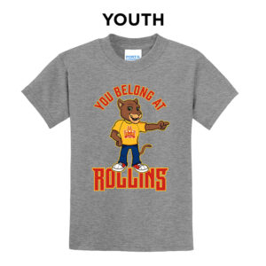 Edna Rollins Youth Short Sleeve Tee-Athletic Heather