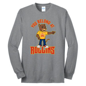 Edna Rollins Unisex Cotton Long Sleeve Tee-Athletic Heather