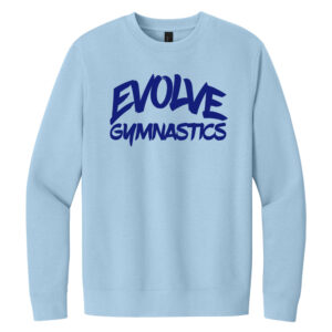 Evolve District V.I.T. Fleece Crewneck sweatshirt-Ice Blue