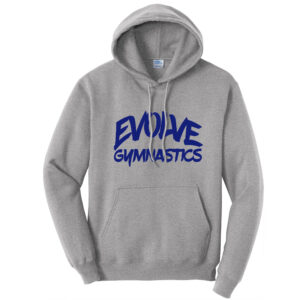 Evolve Unisex Basic Hooded Sweatshirt-Athletic Heather
