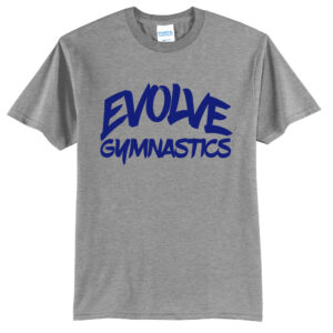 Evolve Unisex Basic Short Sleeve Tee-Athletic Heather