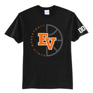 EV Girls BB Team Unisex Short Sleeve Tee-Black