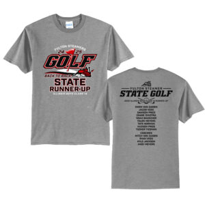 Fulton Golf Unisex Short Sleeve Tee-Athletic Heather