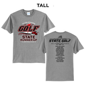 Fulton Golf Tall Cotton Short Sleeve Tee-Athletic heather