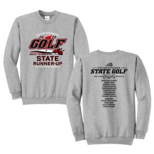 Fulton Golf Unisex Fleece Crewneck Sweatshirt-Athletic Heather