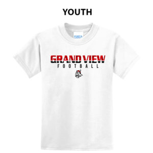GV Football Youth Short Sleeve Tee-White