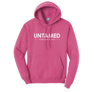 Hastings Show Choir Unisex Classic Core weight Cozy Pullover Hooded Sweatshirt-Sangria