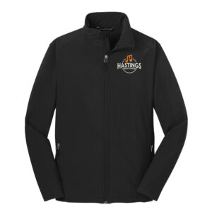Hastings Show Choir Port Authority Tall Core Soft Shell Jacket-Black