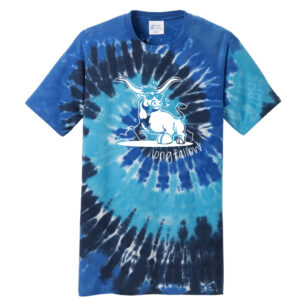 Longfellow Elementary Unisex Tie Dye Tee-Ocean rainbow