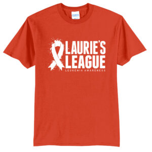 Lauries League Unisex Short Sleeve Tee-Orange