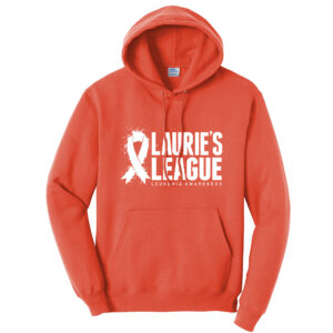 Lauries League Unisex Fleece Hooded Sweatshirt-Orange