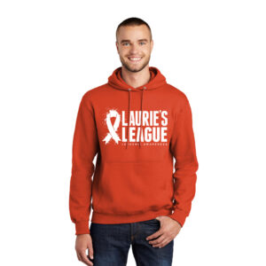 Lauries League Tall Ultimate Pullover Hooded Sweatshirt-Orange