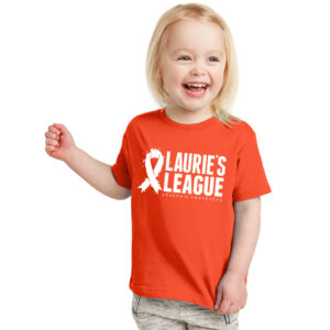 Lauries League  Fine Jersey Toddler T-Shirt-Orange
