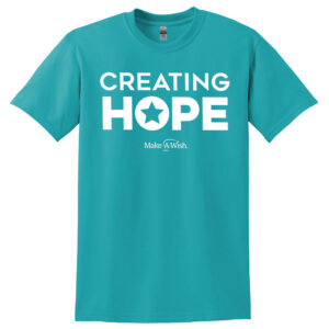 Make A Wish Iowa Unisex Short Sleeve Tee-Jade