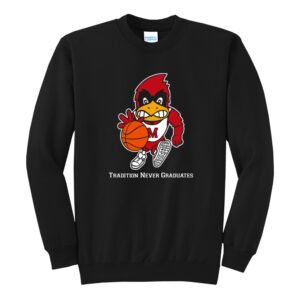 Maquoketa Boys BB Unisex Fleece Crewneck Sweatshirt-Black