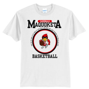 Maquoketa Boys BB Unisex Short Sleeve Tee-White