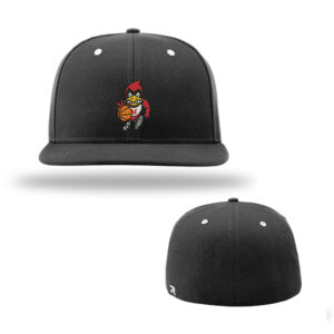 Maquoketa Boys BB Richardson Pro Surge Fitted Cap-Black  (white eyletes and black button) LIMITED EDITION