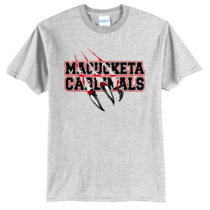Maq Youth BB Unisex Short Sleeve Tee-Ash