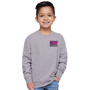 MDF Rabbit Skins Toddler Juvy Crewneck Sweatshirt-Heather