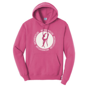 MDF Unisex Fleece Hooded Sweatshirt-Sangria