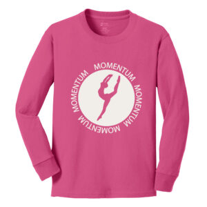 MDF Unisex Cotton Long Sleeve Tee-Sangria